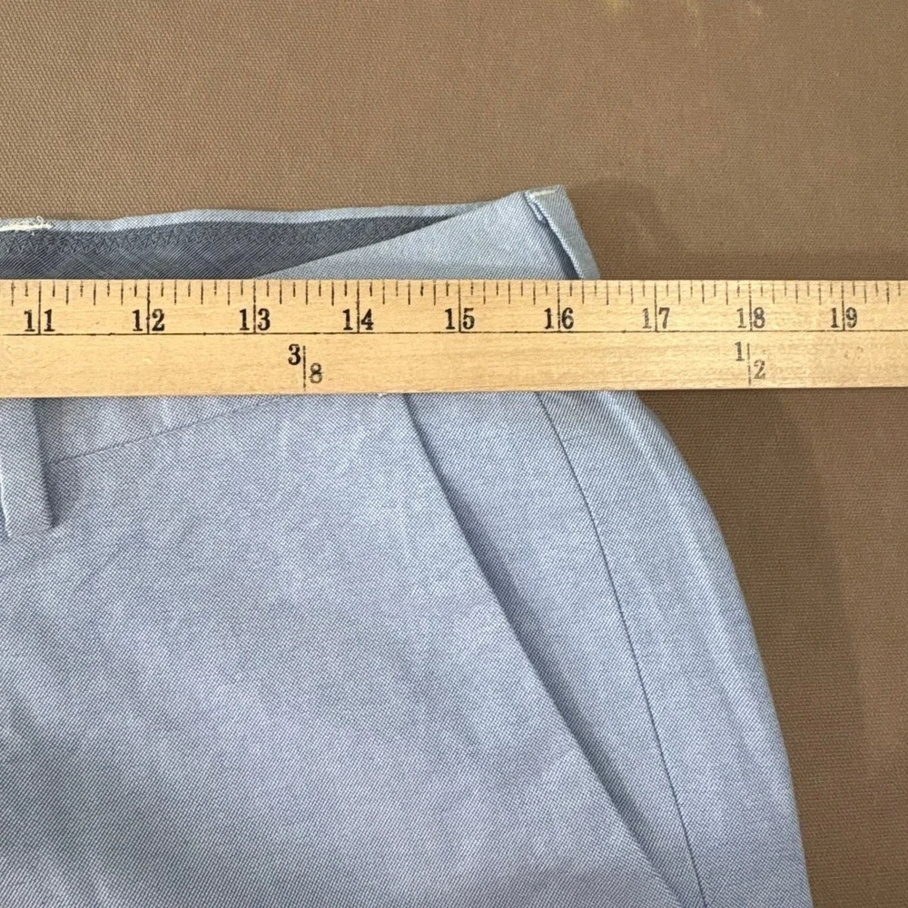 J.Crew Dress Pants Mens 31x30 Blue Bowery Slim Fit Oxford‎ Cotton Chinos Preppy